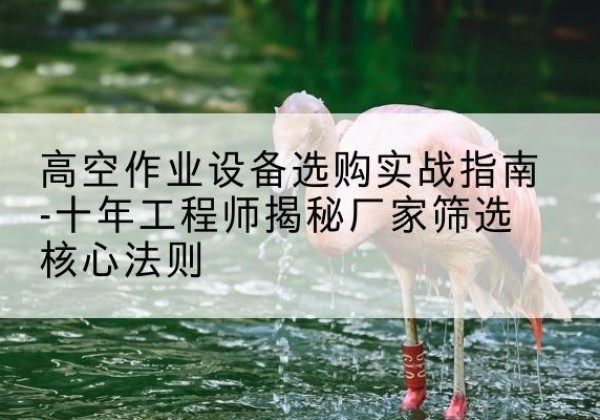 浑源剪叉式升降机厂家-高空作业设备选购实战指南-十年工程师揭秘厂家筛选核心法则
